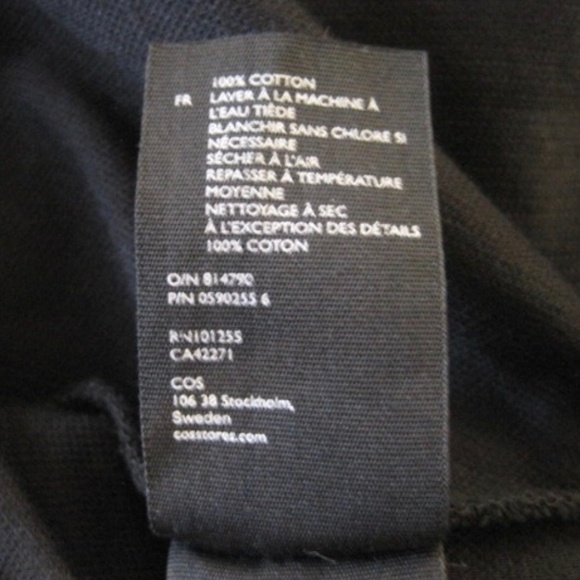 COS Split Neck A-Line Top - Picture 11 of 11